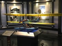 位於博物館四樓的水上飛機模型