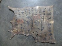 彝族羊皮紙文字