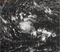 熱帶低氣壓 15 衛星雲圖