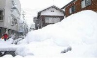 暴風雪后場景