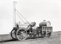 喬治·斯蒂芬森發明的蒸汽火車
