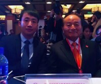 葉謙陪同韓國副總理吳明參加旅遊大會