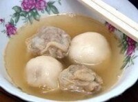 肉湯圓