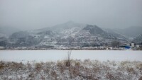 商山雪霽