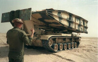 M60坦克改型架橋車