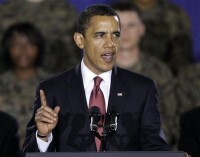 奧巴馬宣布從伊拉克撤軍的消息