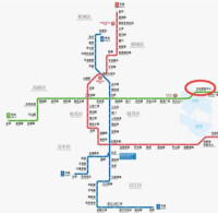 蘇州軌道交通運行線路圖