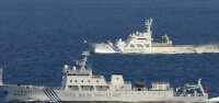與波照間號PL61的對峙中國海監船