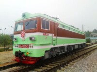 保存在柳州鐵道職業技術學院的韶山3型0450號機車