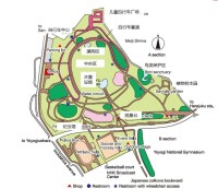 代代木公園-平面圖