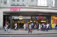 位於英國倫敦的 HMV 分店