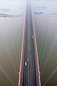 泰州長江公路大橋通車一周年之際
