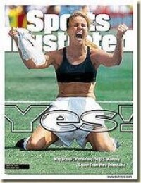 1999年7月號封面女子足球員