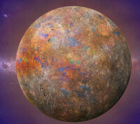 水星上的一個隕坑可能與軌道不穩定有關