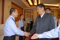 全國公安英模宣講團到雲南省公安廳巡迴報告