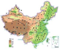 中國地形地貌