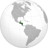 中美洲聯邦地圖
