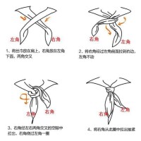 紅領巾打結方法