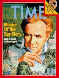 《時代》封面上的約翰·勒卡雷（1977年）