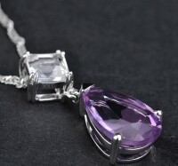 純天然紫水晶項鏈