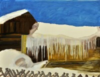 雪鄉（一） 布面油畫 90×70cm 2014年