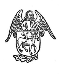 德國勃蘭登堡家族 “天使”藏書票