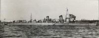 夕暮號驅逐艦，1935年攝於東京灣