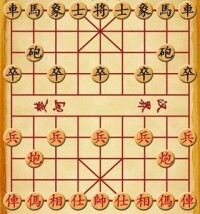 中國象棋棋盤與棋子