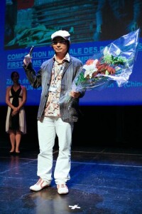簡藝領取第31屆蒙特利爾國際電影節銅天極獎