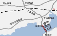 惠州海灣大橋線路位置