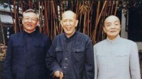 習仲勛（左）、李維漢（中）、楊尚昆（右）