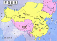 唐朝對外交往主要路線圖
