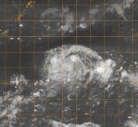 熱帶低氣壓 16 衛星雲圖