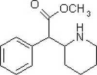 鹽酸哌甲酯結構式