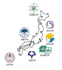 東京大學等日本七所著名舊帝國大學