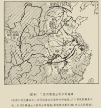 商代早期文化二里崗遺址分佈在商丘、盤龍城、鄭州一帶
