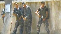 2012年7月18日，敘利亞政府軍在大馬士革米丹區與反對派武裝作戰