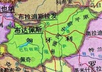 匈牙利地圖