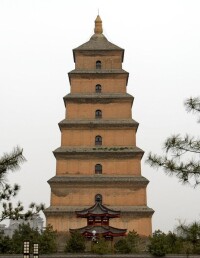 長安慈恩寺大雁塔