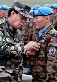 “可汗探索－2007”軍事演習開幕儀式