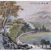 秋山隱逸（山水畫）