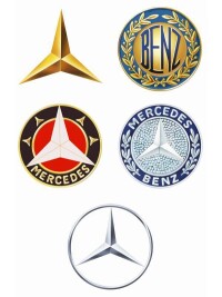 Mercedes-Benz歷代商標沿革