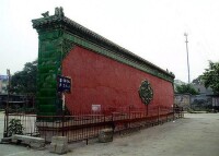 隆興寺雙龍照壁