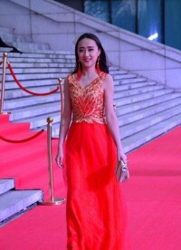 許月慶出席中國電影未來之星紅毯秀