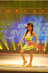 第九屆陽光寶貝中國少兒模特大賽總決賽雲南選手-張敏