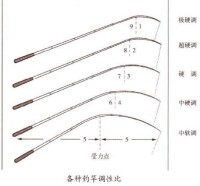 魚竿的調性