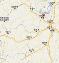 泉交河鎮在湖南省的位置