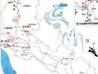 鹿門山地理交通圖