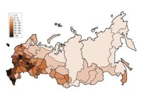 俄羅斯人口密度