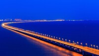 杭州灣跨海大橋夜景